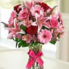 Mix bouquet for any ocassion with colors red and pink 
