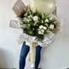 Send your love with our gorgeous flowers &amp; heart balloon bouquet!

Our bouquet
