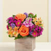 Capture spring&rsquo;s vibrant beauty with our splendid bouquet. Hot pink, orange and
