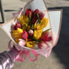Small Bouquet of tulips, assorted colors 