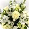 classic all white arrangement
designer choice freshest white blossoms
Low style design 