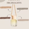 Toasted Marshmallow - fire roasted vanilla, crackling wood, crystallized amber &amp; sandalwood

High