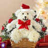 Make someone&#039;s Christmas Beary Cheerful with this bear arrangement! Handcrafted from fresh