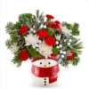 Nice collection  of  Christmas ornaments fill with evergreens and mix