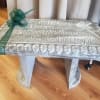 A beautiful and sturdy Concrete Bench. Perfect gift to help remember a