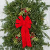 xmas greens with ornaments