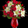 Perfectly romantic! Steal their heart any day with this majestic mix of