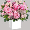 Everyone adores this Amazing Pinks arrangement, with its fresh pink and blush