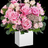 Everyone adores this Amazing Pinks arrangement, with its fresh pink and blush