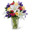 The New Day Dawns Arrangement by Vera Wang. A colorful burst of