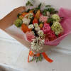Urban - country feel hand tide wrap of assorted flowers