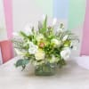 Mix of white and elegant flowers 