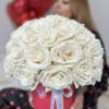 High quality white roses in a red box
Standard - 50 roses
Deluxe -