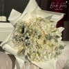 The carefully selected assortment of&nbsp; Perfect White Hand-Tied Bouquets exudes a sense