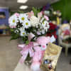 Show your love with this soft pink lovely arrangement, add an extra