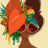 She&#039;s a whole vibe. * Art by Punky Aloha (Shar Tuiasoa) from