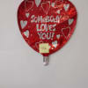 18in mylar to add to any balloon or floral arrangement 