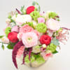 Whimsical and elegant, Jos&eacute;phine features a lovely mix of pink, green, and