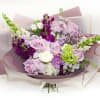  We feel in love with the lavender shades of this bouquet.