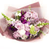  We feel in love with the lavender shades of this bouquet.