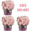 This is an adorable and enchanting array of our freshest pink roses