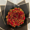 Glittered Red Roses Bouquet perfect for First impressions, proposals, Valentines, Birthdays, or