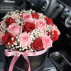 Elevate your Valentine&rsquo;s Day gift with this stunning floral arrangement of lush