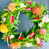 Honor your loved ones with our eco-friendly floating wreaths, specially crafted for