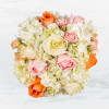 Brighten someone&#039;s day with this cheerful bouquet. This arrangement includes roses and