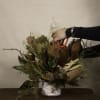 The timeless beauty of Bagan is captured in this dried flower arrangement
