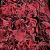 A dozen Hearts Red Roses with wax flower in a 12&quot; cylindar