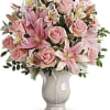 Tender as a rose, this soft pink arrangement is a beautifully feminine