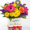 Colorful flowers are the perfect gift for a birthday, as they bring