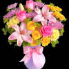 Celebrate any occasion with stunning pastel floral colors! The Perfectly Pastel bouquet