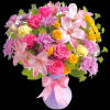 Celebrate any occasion with stunning pastel floral colors! The Perfectly Pastel bouquet