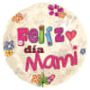 FELIZ DIA MAMI 
18&quot; INCH HELIUM-FILLED MYLAR BALLOON
QTY. 1