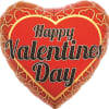 HAPPY VALENTINES DAY
18&quot; INCH HELIUM FILLED MYLAR BALLOON
QTY. 1