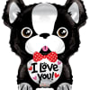 I LOVE YOU!
18&quot; INCH HELIUM FILLED MYLAR BALLOON
QTY. 1