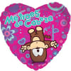 ME TRAES DE CABEZA
18&quot; INCH HELIUM FILLED MYLAR BALLOON
QTY. 1