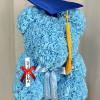 Each lovely, Styrofoam, Rose Teddy Bear is 100% handmade and covered with