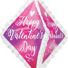 HAPPY VALENTINE&#039;S DAY
27&quot; INCH HELIUM FILLED MYLAR BALLOON
QTY. 1