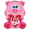 LOVE YOU!
25&quot; INCH HELIUM FILLED MYLAR BALLOON
QTY. 1
