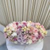 Light up someone&#039;s day with this delightful spring bouquet. Playful pink, blush