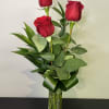 Send a cute and sweet red rose bud vase to your love
