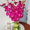 8-10 delightful, long deep puple orchids, absolutely gorgeous, long-&nbsp;lasting stems.