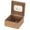The Top Of This Keepsake Box Features A School Theme With Inspiring
