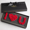 Our genuine red roses are selected for their size and perfection 