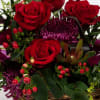 Basket of Orchids, alstroemerias and roses