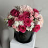 Indulge in the vibrant allure of our Hot Pink Rose Elegance Box.