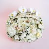 Check out our a beautiful basket!
This wicker basket is overflowing with white